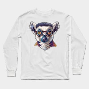 Lively Lemur Look Long Sleeve T-Shirt